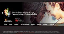Desktop Screenshot of homophobie.org