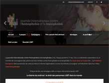 Tablet Screenshot of homophobie.org